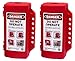 ZING 7294 RecycLockout Lockout Tagout, Universal Plug/Forklift/Cylinder Lockout, Recycled Plastic (1, Ð¢wo Ð ack)