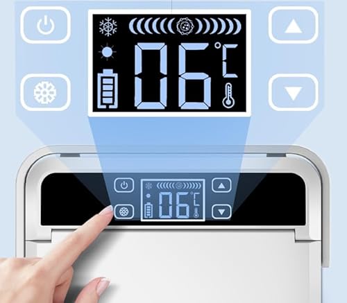 All Home Basics Inklusive 3 Batterien Insulin Kühlbox Elektrisch - Medikamenten kühlbox - insulin kühltasche reise 2-8 Intelligente Temperaturkontrolle Digitaler Bildschirm