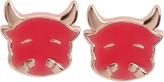 1 Par De Brincos De Ano Novo Chinês Brinco De Orelha De Vaca Joias Com Diamantes Para Mulheres Brincos De Orelha De Ano Novo 2021 Brinco De Orelha De Zodíaco Chinês Feminino