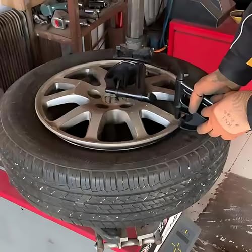 Image of Tire Changer, Nylon Tire Bead Clamp Drop Center Tool, Universal Rim Pry Tire Changer Wheel Changing Helper Heavy Duty