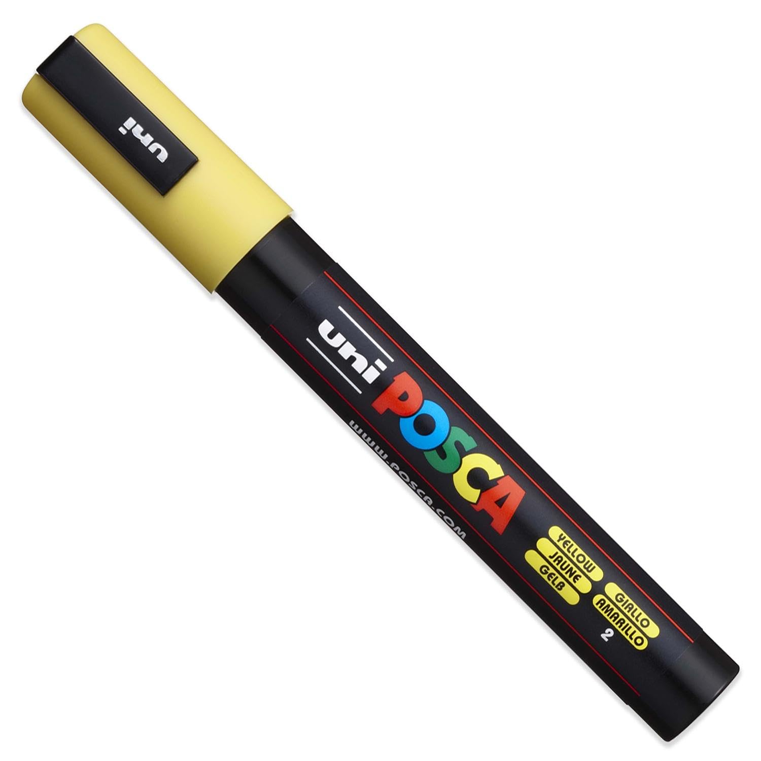 Posca - PC-5M - Boya Kalemi Sanat Kalemleri - 1,8-2,5mm - 8'li Temel Set Hediye Kutusu