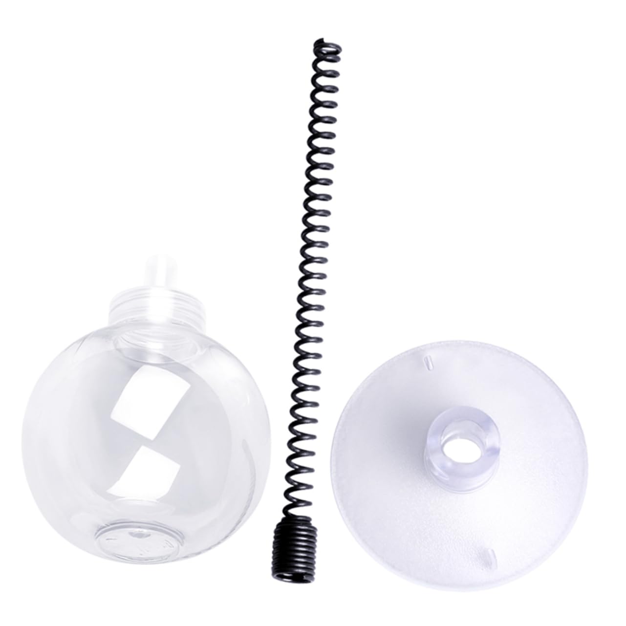 Happyyami 5 Piezas Juguete Bola con Fugas Regalo Gato Juguete para Mascotas Cat Toys Cat Food Dispenser Juguetes Juguete alimentación para Gatos Juguete autojuego Gatito Ventosa