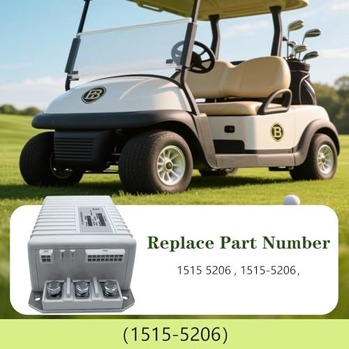 Image of 1515-5206 DC Motor Controller, 48V 250A Club Car DC Motor Controller Fits 2014-2019 Club Car Precedent, Tempo and Onward Electric Golf Cart; OEM# 103982301