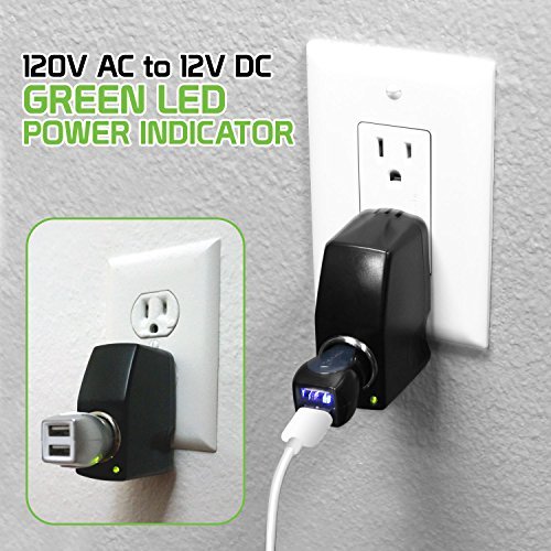 Cellet Universal 2000 mAh 12V Output AC Wall to DC Car Cigarette