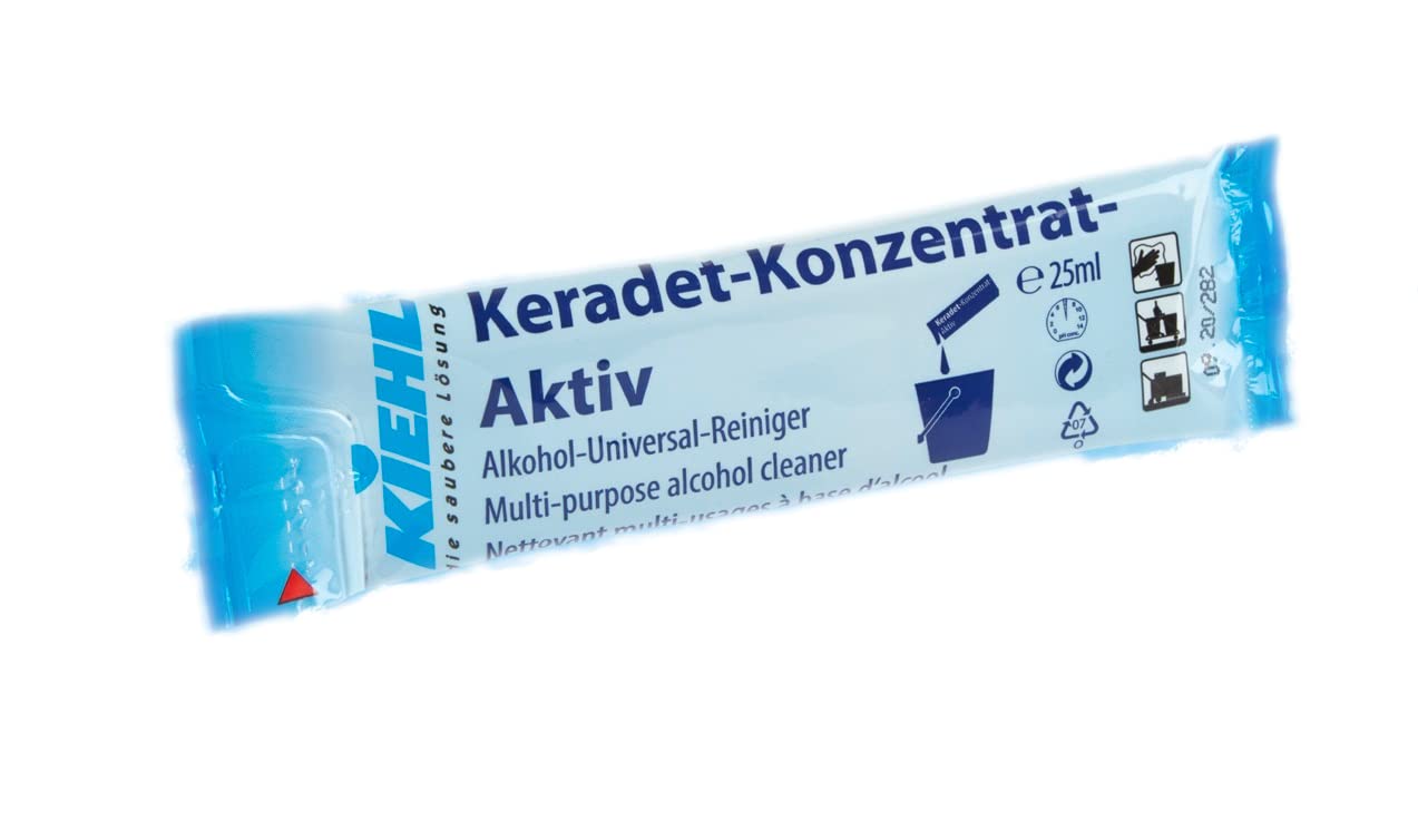 240 bustine monodose Keradet Konz. detergente superconcentrato alcolico igienizzante profumazione lunga durata per superfici delicate.
