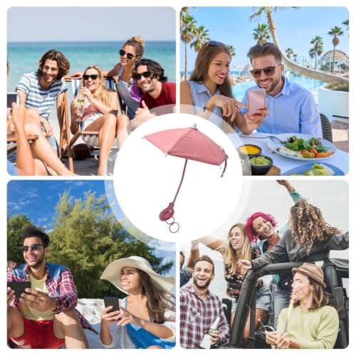 Soporte 2 en 1 para smartphone para visión al aire libre con parabrisas para móvil plegable 6