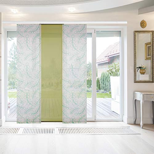 Bestlivings - Tenda a Pannello Elena, Motivo Stampato, 60 x 260 cm (Larghezza x Altezza), 3 Pezzi