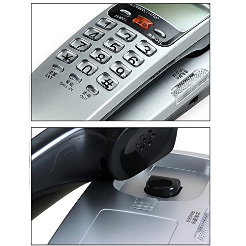 LXYFMS Telefono fisso Famiglia Comodino Telefono a...