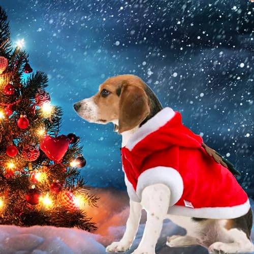 Disfraz de Perro Navidad Suéter Abrigo Santa XL miniatura 7