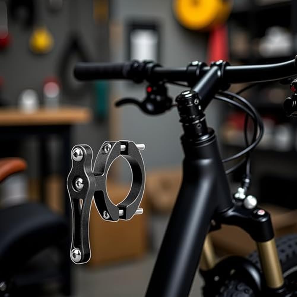 Soporte para taza de bicicleta de montaña, asiento de conversión de hervidor de aleación de aluminio para botella de agua, accesorio ligero y fácil de instalar para ciclismo