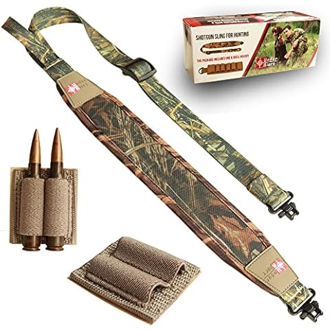 Rifle Sling with 2 Round Holders and 2 Adhesive Reserves Cover