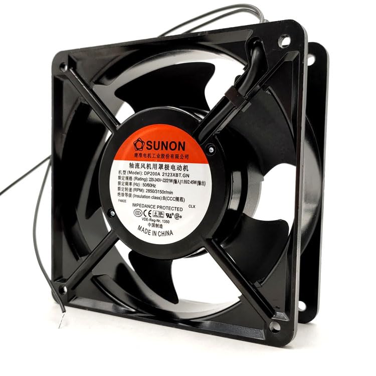 Amazon.co.jp: 冷却ファン 12038 AC220V DP200A 2123XBT GN all metal