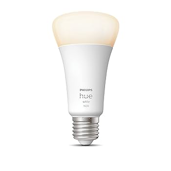 Philips Hue White Smart Light Bulb 100W 1600 Lumen E27 Edison Screw