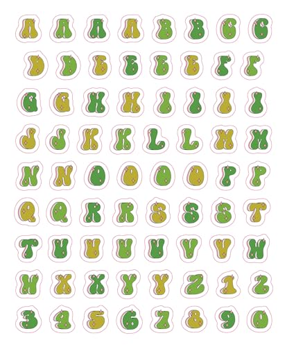 So. Many. Letter Stickers.: 3,820 Alphabet Stickers for Word Nerds (So. Many. Stickers.) - Image 9