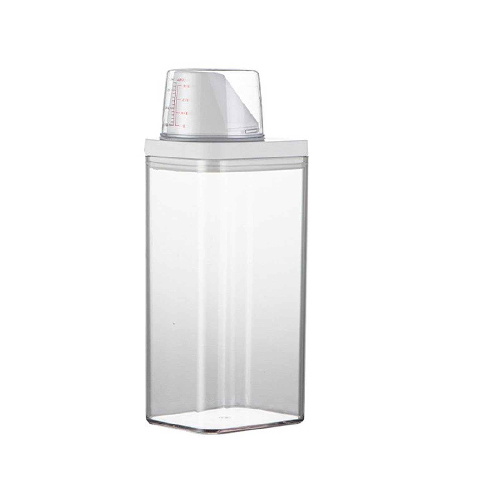 Hsioluted Large Capacity Detergent Container Functional Airtight Laundry Detergent Powder Storage Box Container with Lids Laundry Powder Storage