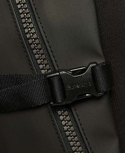 Superdry Womens Tarp Rucksack, Classic Hiking-Inspired Design Black/Black Size One Size4