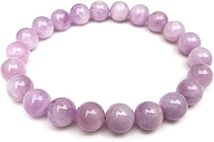 Chengmu Kunzite Stretch Bracelet: Radiate Positivity and Well-being