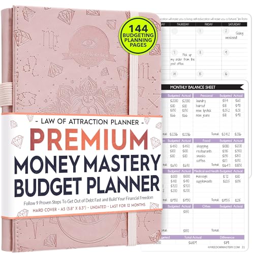 Financial Planner & Monthly Budget Planner and Monthly Bill Organ...