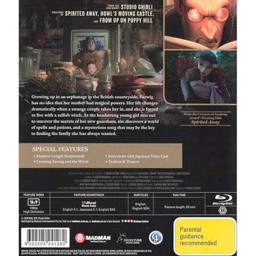 Earwig and the Witch | Anime | NON-USA Format | Region B Import - Australia image 4