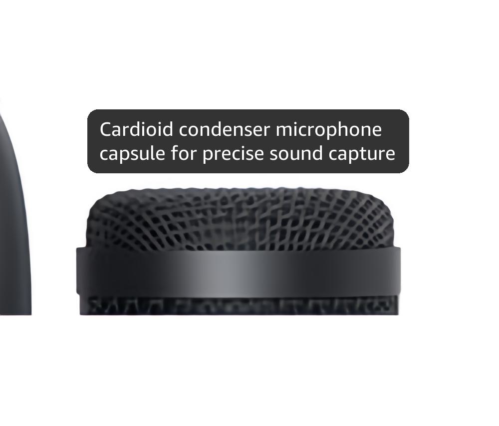 SUDOTACK USB Condenser Podcast Microphone for PC: Studio Microphone Kit with 192KHz/24bit Professional Sound Chipset Cardioid for Recording, Streaming, Gaming, Voice-Over, YouTube, Twitch (ST-800)