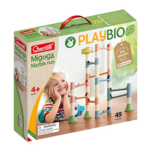 Quercetti Migoga Marble Run, Kreatives Konstruktionsspielzeug mit Aufzug...