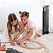Ionic Pro Turbo (TA550) Ionic Air Purifier Tower for Home, Quiet Ionic Filterless Design, Covers Up to 500 Sq. Ft., Removes Odors, Smoke, Dust, and Allergens – Black