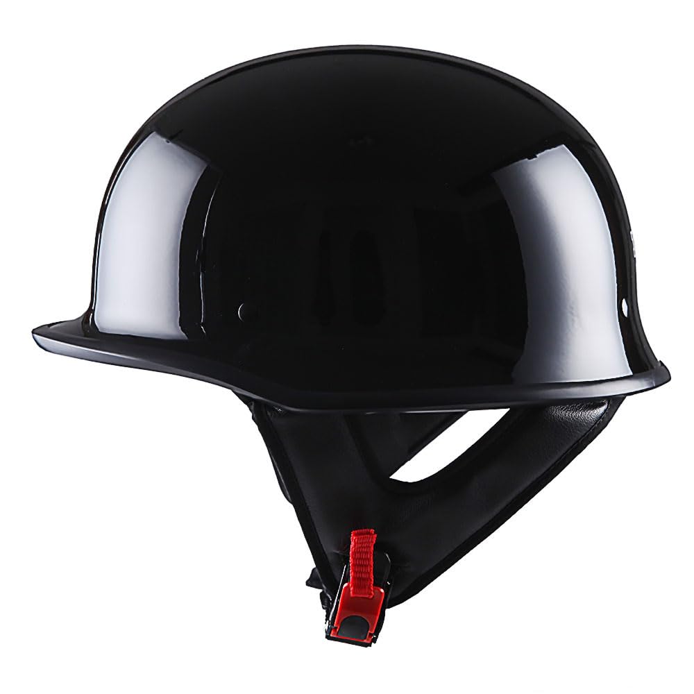 Amazon.com: 1Storm Novelty Motorcycle Half Face Helmet Open German