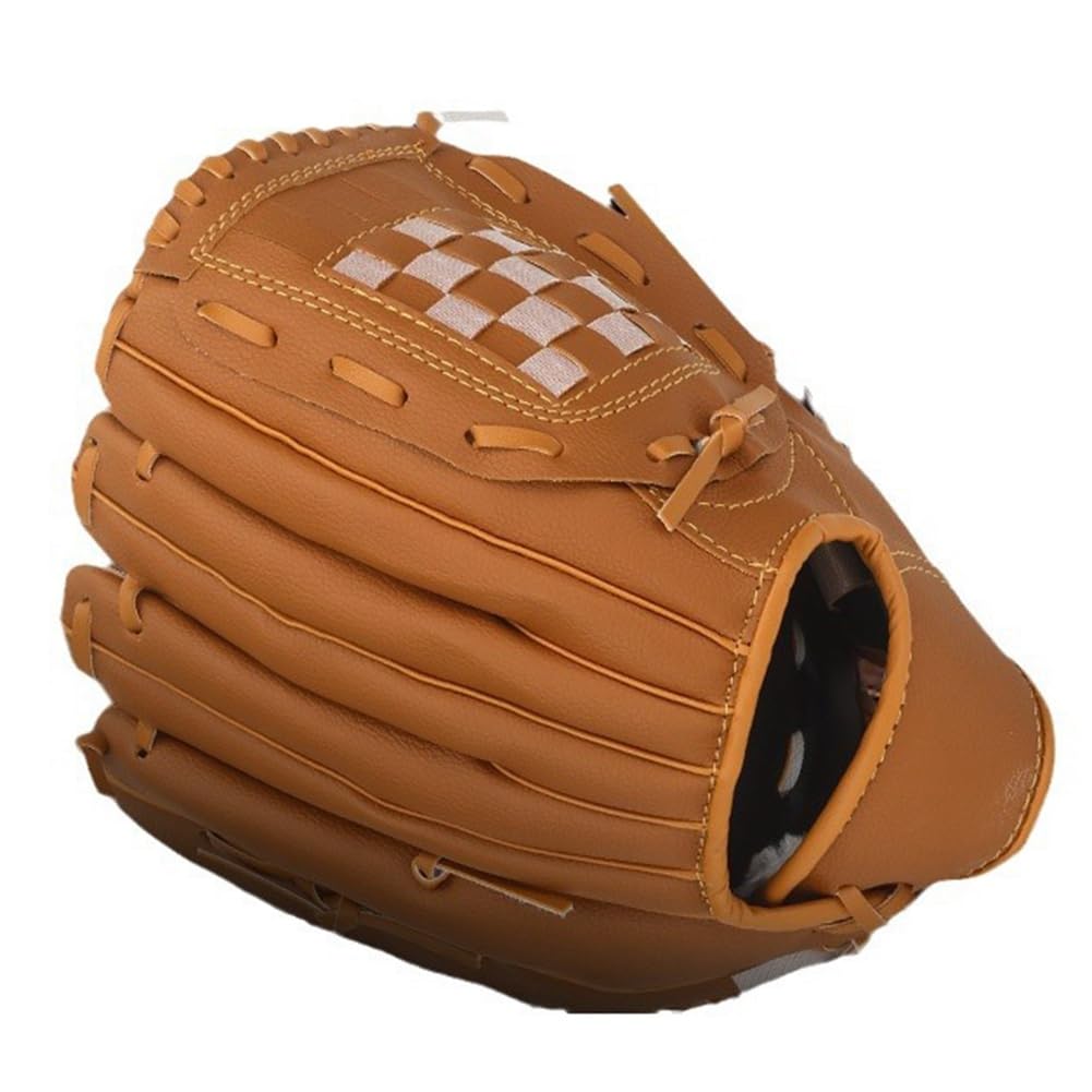 Guantes de Béisbol para Práctica de Entrenamiento de Mano Izquierda para Deportes Al Aire Libre, Guantes de Bolsillo para Jugadores de Mano de Lanzador, 10,5 Pulgadas, Color Azul