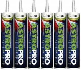 (6 TUBES) Astro Pro Green Seaming adhesive for astro turf 310ml tube - professional elastic hybrid seaming adhesive for artificial grass