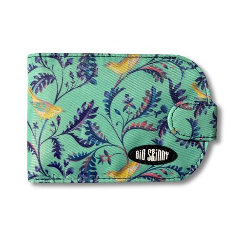 Image of Big Skinny RFID Blocking Taxicat Bi Fold Wallet, Birdsong