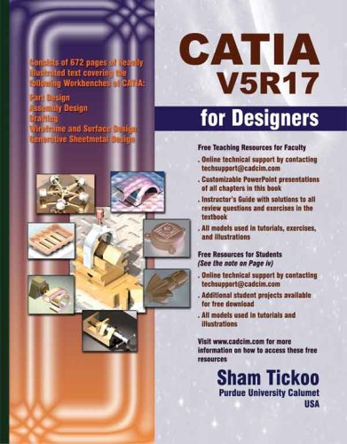 CATIA V5R17 for Designers 193270924X Book Cover