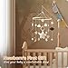 NICEMER Baby Mobile Crib,Baby Mobile for Crib Nursery Wooden Mobile for Girl or Boy Gender Neutral Handmade Mobile, Star, Cloud, Moon