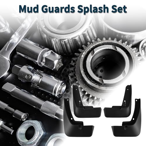 Image of Mud Flaps Splash Guards for Volkswagen TALAGON 2021-2023 W /Mount Accessories Mud Guards Front and Rear 1 Set
