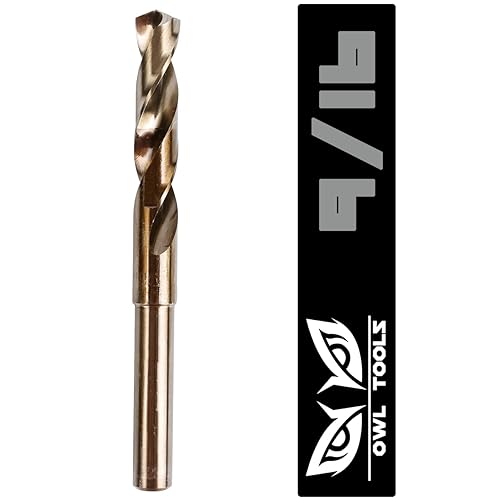 Miniatura 1 de Owl Tools Brocas de cobalto 916  1 paquete  6 pulgadas de longitud  Brocas de cobalto M35 con estuche de almacenamiento  Brocas perfectas para