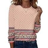 Outfits Thin Bohemian Floral Shirt Business Casual Ladies Tops And Blouses ﻿ Boutique Tops For Women Trendy Womens Tops Dressy Casual Long Sleeve Crewneck Floral Summer Shirts Soft Autumn Color Palette Clothing Blusas Casuales De Mujer Graphic Tees F...