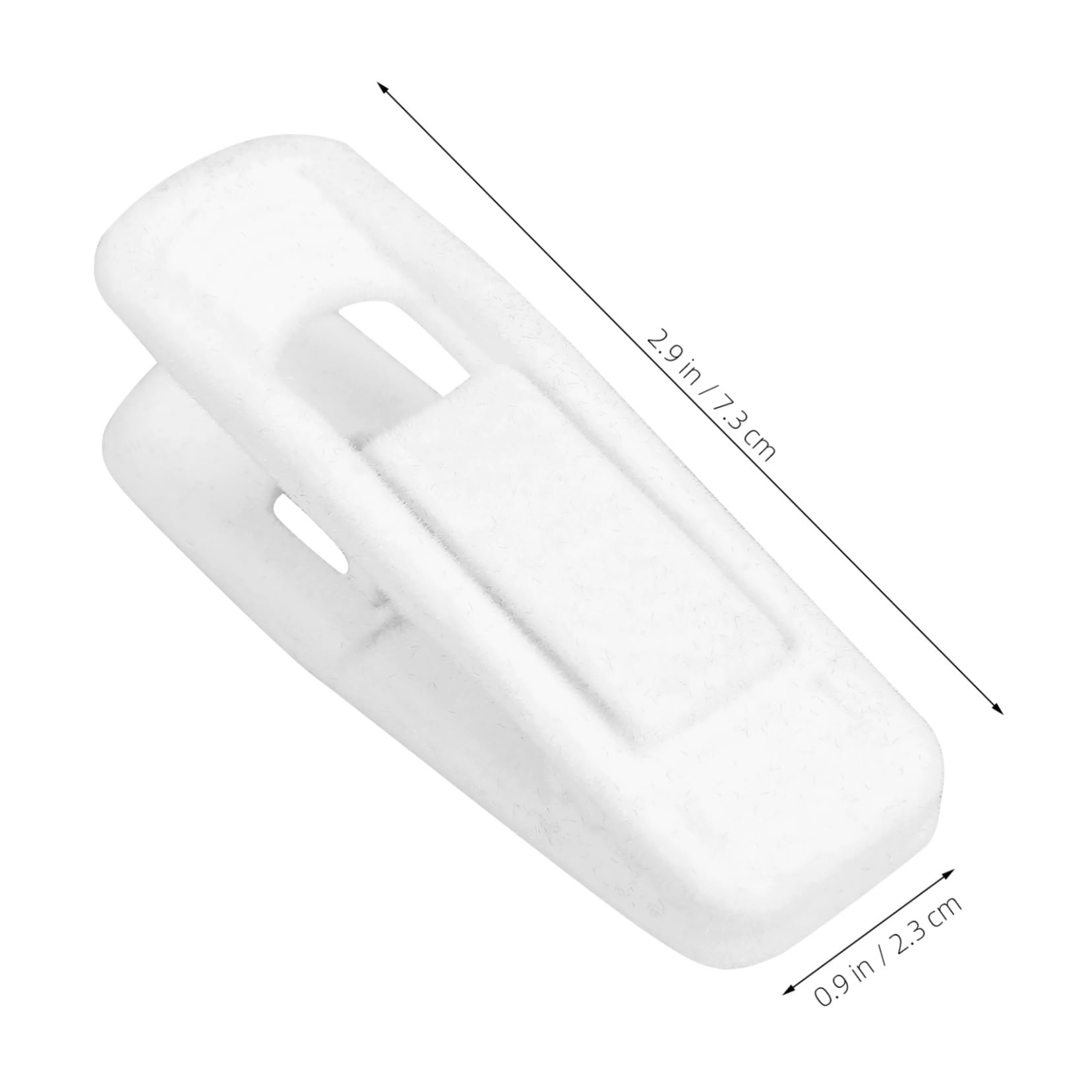 20 clips antideslizantes de terciopelo para colgar ropa, faldas, pantalones cortos, viajes, perfectos para uso doméstico y exterior