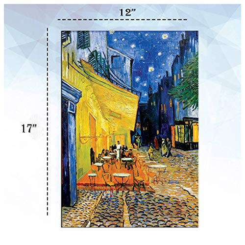Image of Tallenge Vincent Van Gogh Paper Poster (12 x 17-inches, Multicolour) - Set of 10