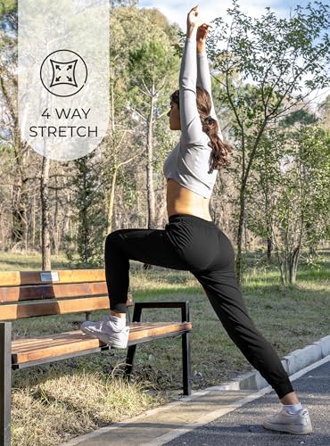 3 Pack: Women's Ultra-Soft Lounge Joggers Sweatpants Athletic Yoga Pants with Pockets2