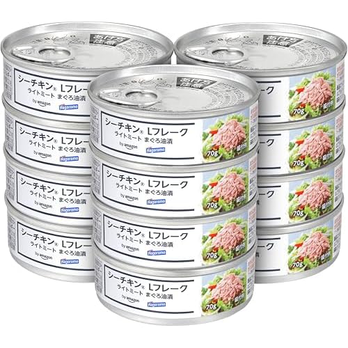 by Amazon シーチキン Lフレーク 70g×12缶
