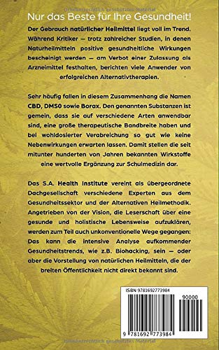 CBD – DMSO – Borax: Das Premium Praxisbuch für einen fundierten Vergleich - Anwendungen, Wirkungen und Studien