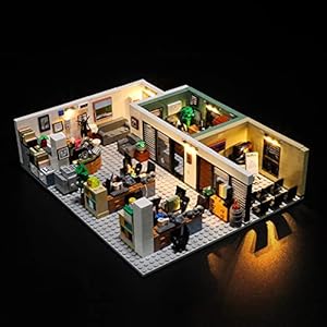 Lightailing Light for 21336 The Office – Led Lighting Kit Compatible with Building Blocks Model – NOT Included The Model Set