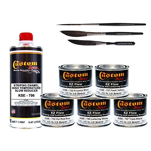 Custom Shop KUSTOMSHOP Lettering Enamel/Pinstripe 5 Paint Colors