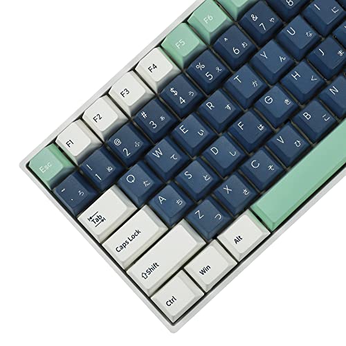Image of 145 Heraldry Cherry Profile Dye Sub Thick PBT 5 Sides Mac Keycaps Set for ANSI 104 87 61 96 75 GMMK NCR80 Mx Keyboard