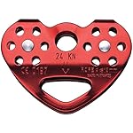 PETZL - Polea Doble TANDEM - Unisex, Rojo, Talla Ú...: Polea doble para las tirolinas por cuerda. Buen rendimiento gracias a las roldanas de aluminio montadas con cojinetes autolubricantes. Para usar con cuerdas de 9 a 13 mm de diámetro. El punto de enganche puede admitir hasta tres mosquetones para faci...