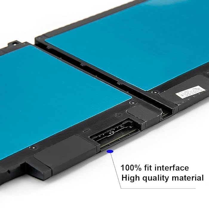 Image of R & I F3YGT 7.6V 60Wh Laptop Batteries Compatible with Dell Latitude 12 7000 7280 7290 13 7380 7390 14 7480 7490 E7280 E7480 E7290 E7380 E7390 E7490, Fits 2X39G DM3WC 0DM3WC DM6WC KG7VF