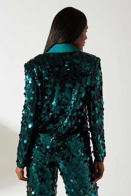 Sequin Suits for Women 2 Piece Sparkly Women Pant Suit Sexy Night Shiny Womens Suit Glitter Womens Suits for Party Wedding2