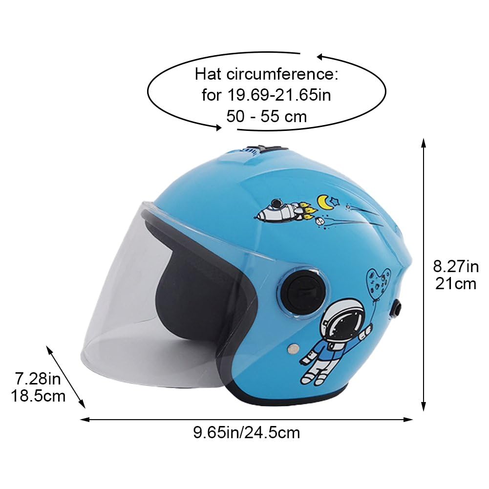 Casque Vélo Léger Pour Enfants Et Ados – PVC, Mousse HD, Réglable, Multi-sports (vélo, Trottinette, Skate)