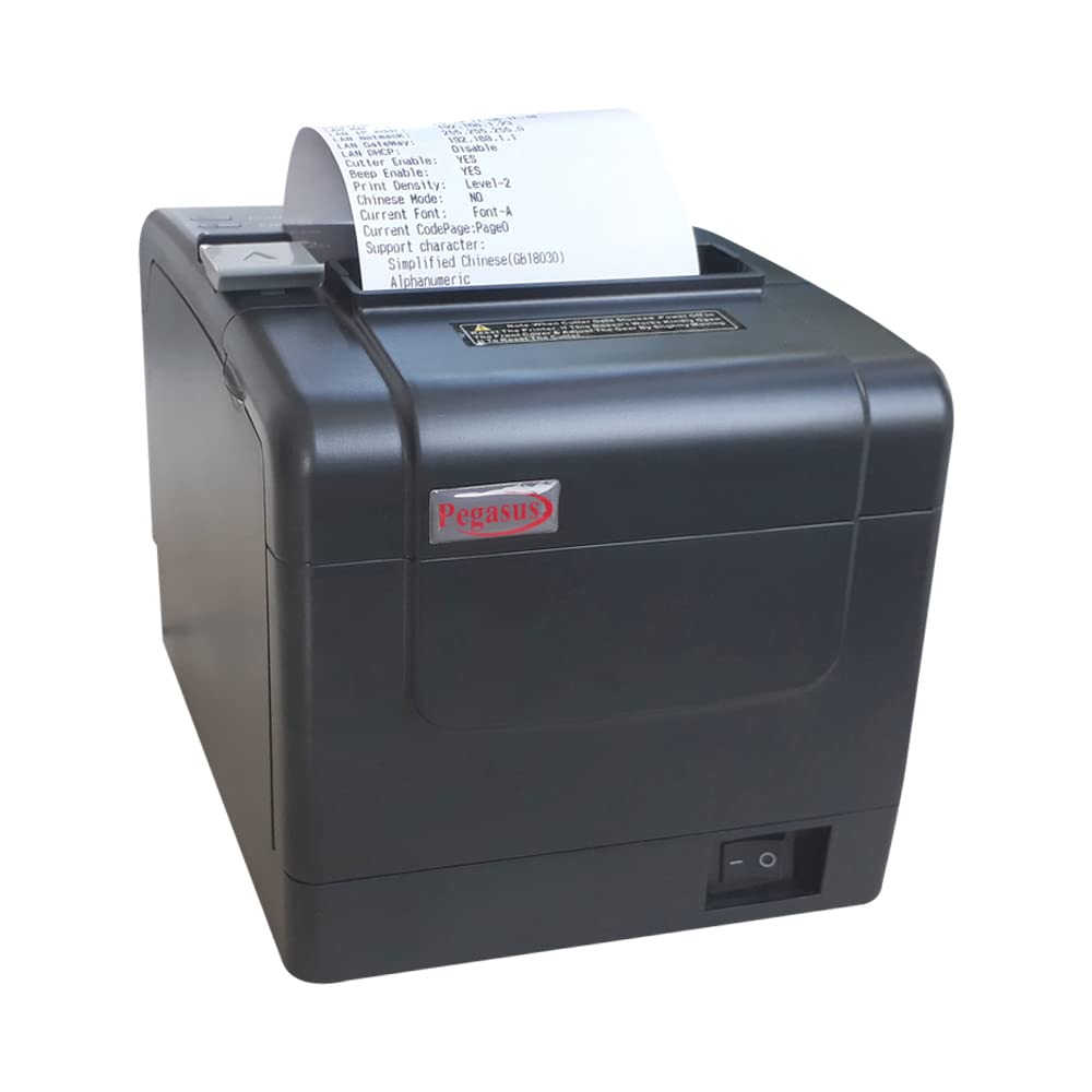 Pegasus PR8022 Thermal Receipt Printer A Reliable Operation and Performance Solution That fits Your Needs. with Interface: USB+LAN, Low Cost and Clear Printing.No Ink or Cartridge Required. (B0B5F123Q7) Amazon Price History, Amazon Price Tracker