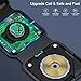 Wireless Charger 3 in 1,RTOPS Magnetic Travel Wireless Charging Station Multiple Devices,GaN 3 in 1 Charging Station,Compatible for iPhone16/15/14/13/Pro/Max,iWatch,AirPods4/3/2/Pro(Adapter Includes)