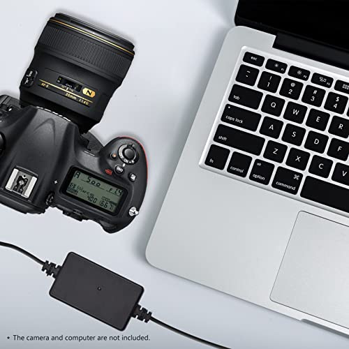 Image of PD USB -C Cable to EP-5A Dummy DC Coupler EN-EL14 Repla ent for D5600 D5500 D5100 D5200 D5300 D3200 D3100 D3300 D3400 D3500 DF P7800 P7700